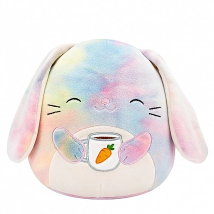 Squishmallows SQER01233 Candy the Rabbit Plush Toy, 19 cm
