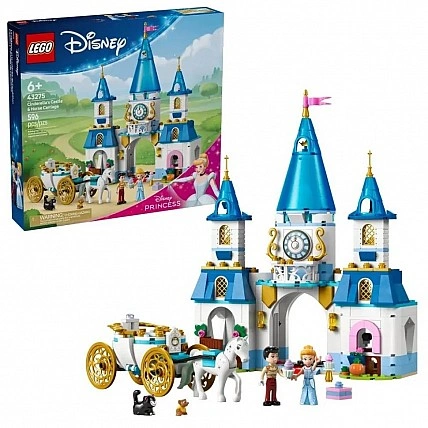 Cinderella Castle and Carriage LEGO 43275, 596 pieces
