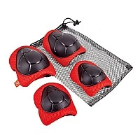 Hape Adventure Knee and Elbow Pads Set E1086, Red