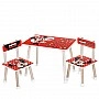 Children's Table M 501-32 tabletop 60 x 40 cm, 2 chairs