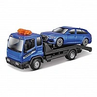 Game set with die-cast model "Audi A6 Avant" Bburago 18-31418 scale 1:43