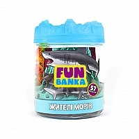 Ігровий набір "Жителі морів" FUN BANKA 320077-UA, 57 предметів