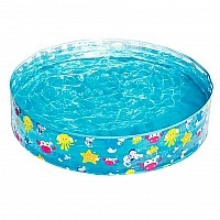 Children's frame pool "Underwater World" 55028, 122x25 cm, 277 l