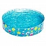 Children's frame pool "Underwater World" 55028, 122x25 cm, 277 l