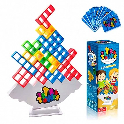 Tabletop game "Tetra Tower" Bambi TET-88103B 32 pieces