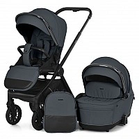 Universal stroller 2 in 1 ERA ME 1100-2 Charcoal Gray