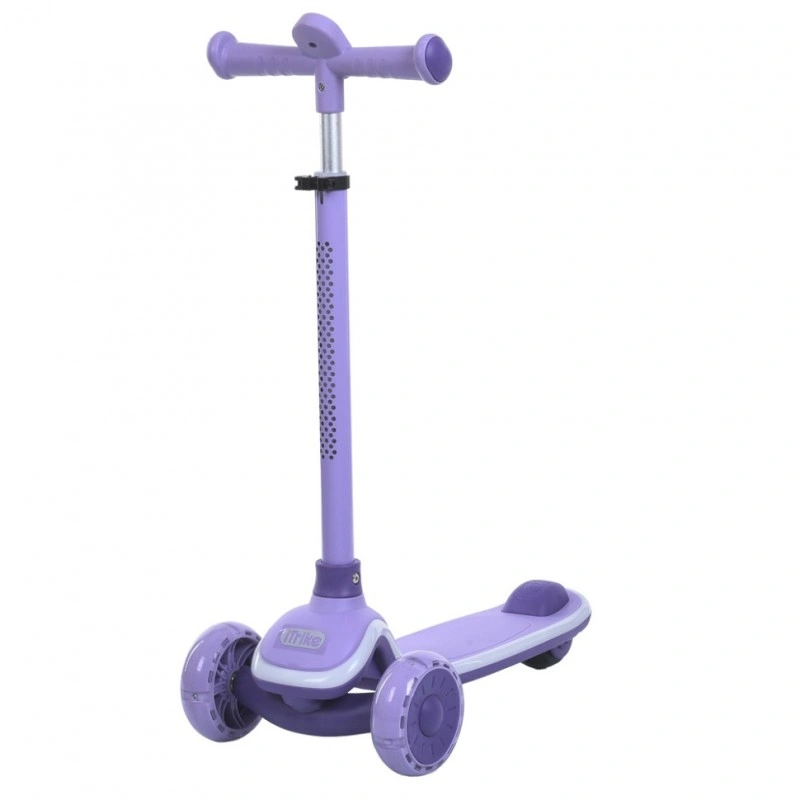 Дитячий скутер з 3 колісами 5566-lilac, до 25 кг