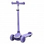 Детский самокат 3-х колесный 5566-lilac, до 25 кг