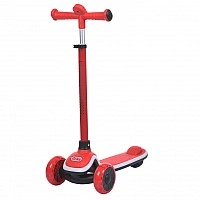Дитячий скутер з 3 колісами 5566-red, до 25 кг
