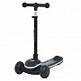 Детский самокат 3-х колесный 8899-black, до 25 кг