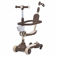 Tricycle 5 in 1 balance bike iJR3-168-5C-BR, up to 25 kg