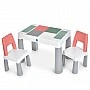 Table with chairs M 6321-5 game field for the constructor