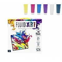 Набір творчого мистецтва "Fluid ART" FA-01-01-2-3-4-5, 5 видів FA-01-04