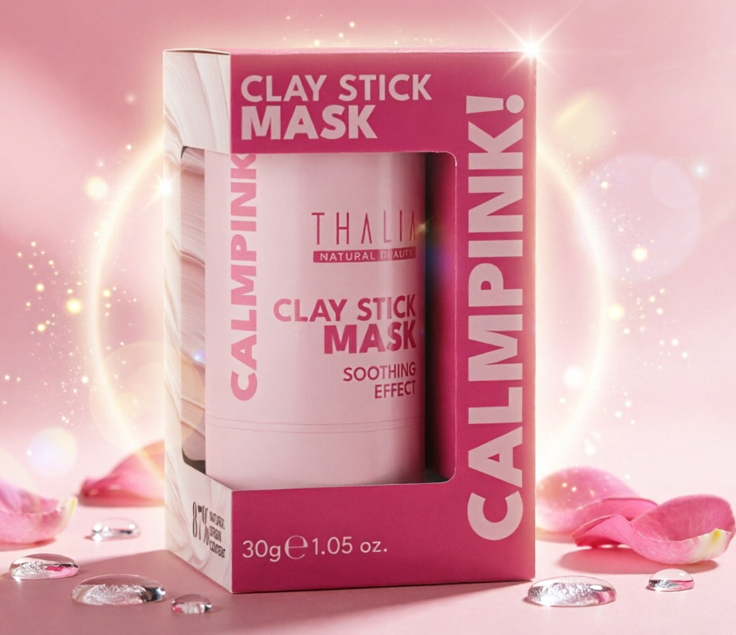 Успокаивающая глиняная маска для лица CALMPINK! THALIA, 30 г