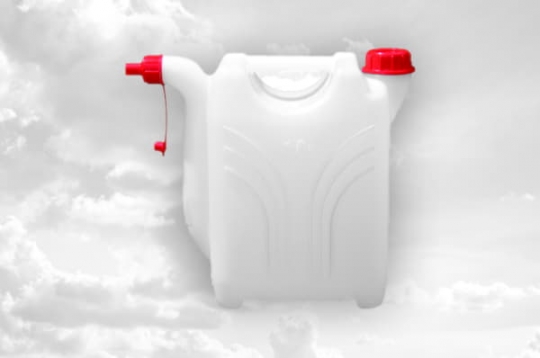 Plastic food canister Consensus, 20l with spout