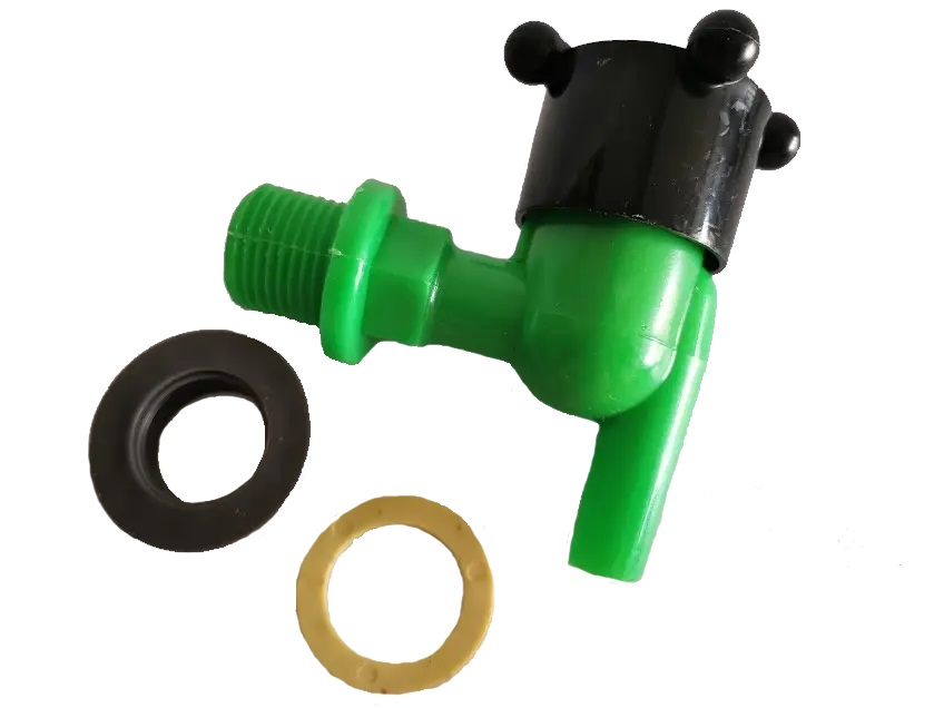 Tap for washbasin. Thread diameter 22 mm