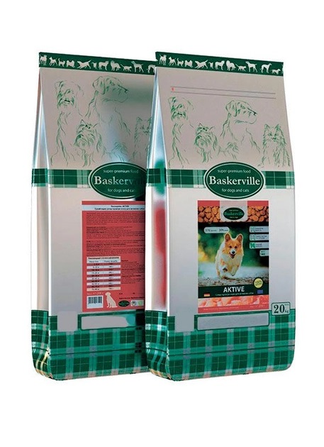 Dry food Baskerville Active for active dogs 20 kg