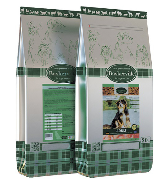 Dry food for adult dogs Baskerville. HF Adult. (20 kg)