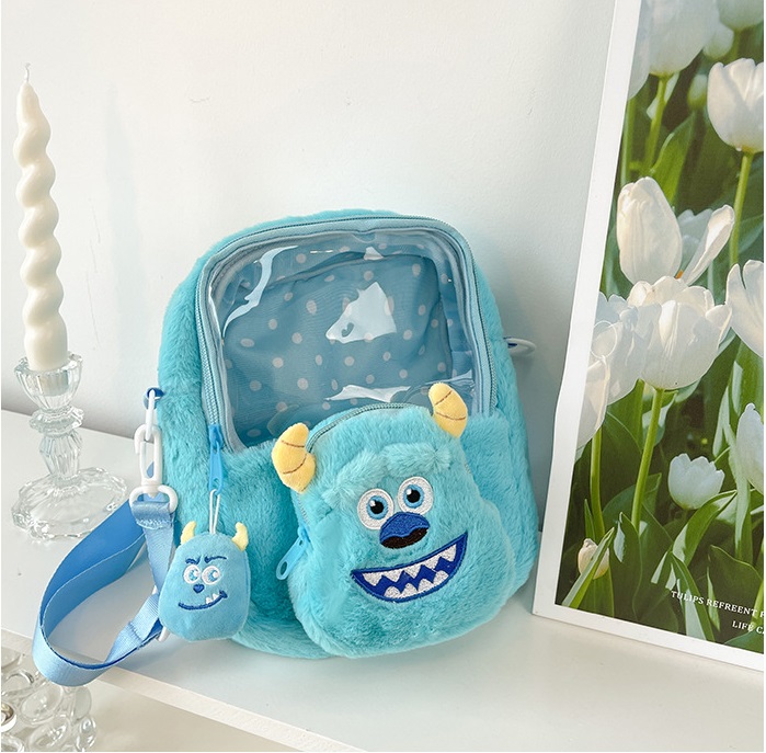 Messenger bag for girls/girls style Ins. James P Sullivan