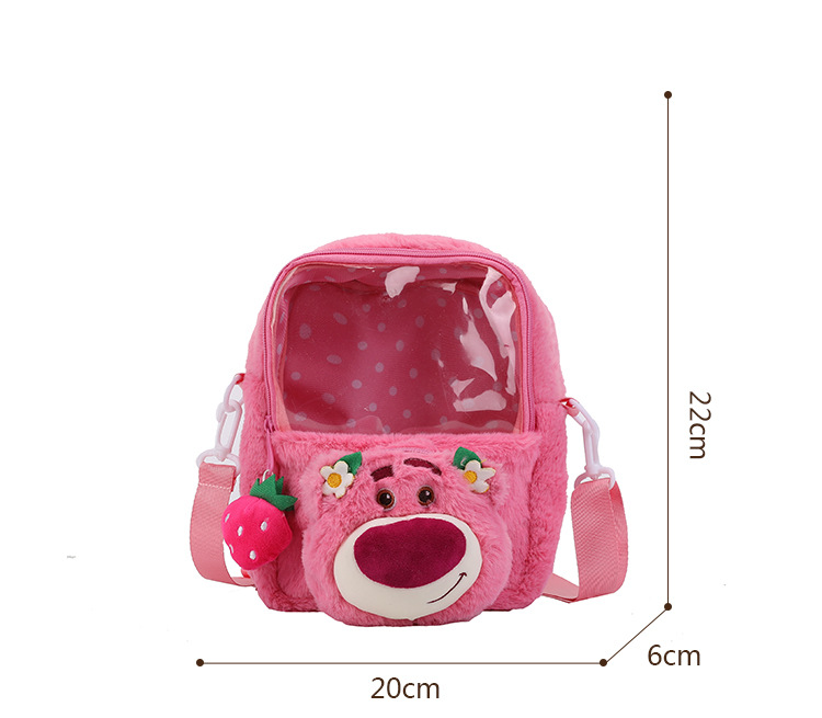 Messenger bag for girls/girls style Ins. Bear