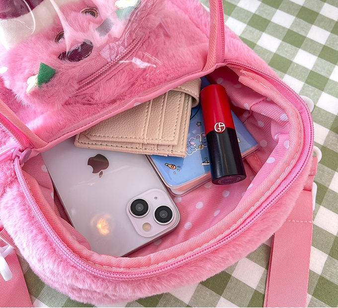 Messenger bag for girls/girls style Ins. Bear