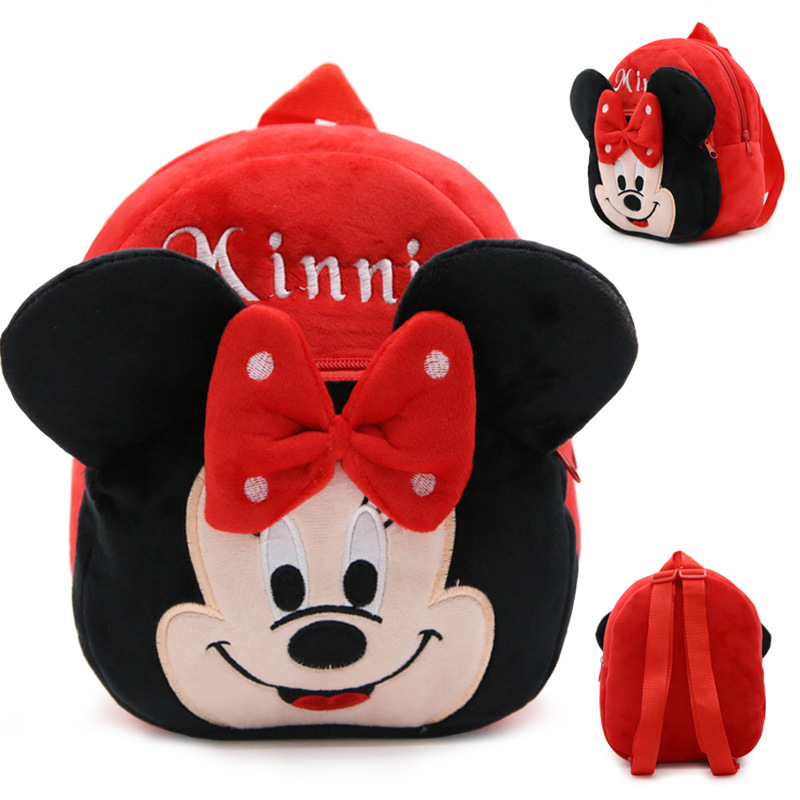 Children's plush backpack. Mickey (CH1041)