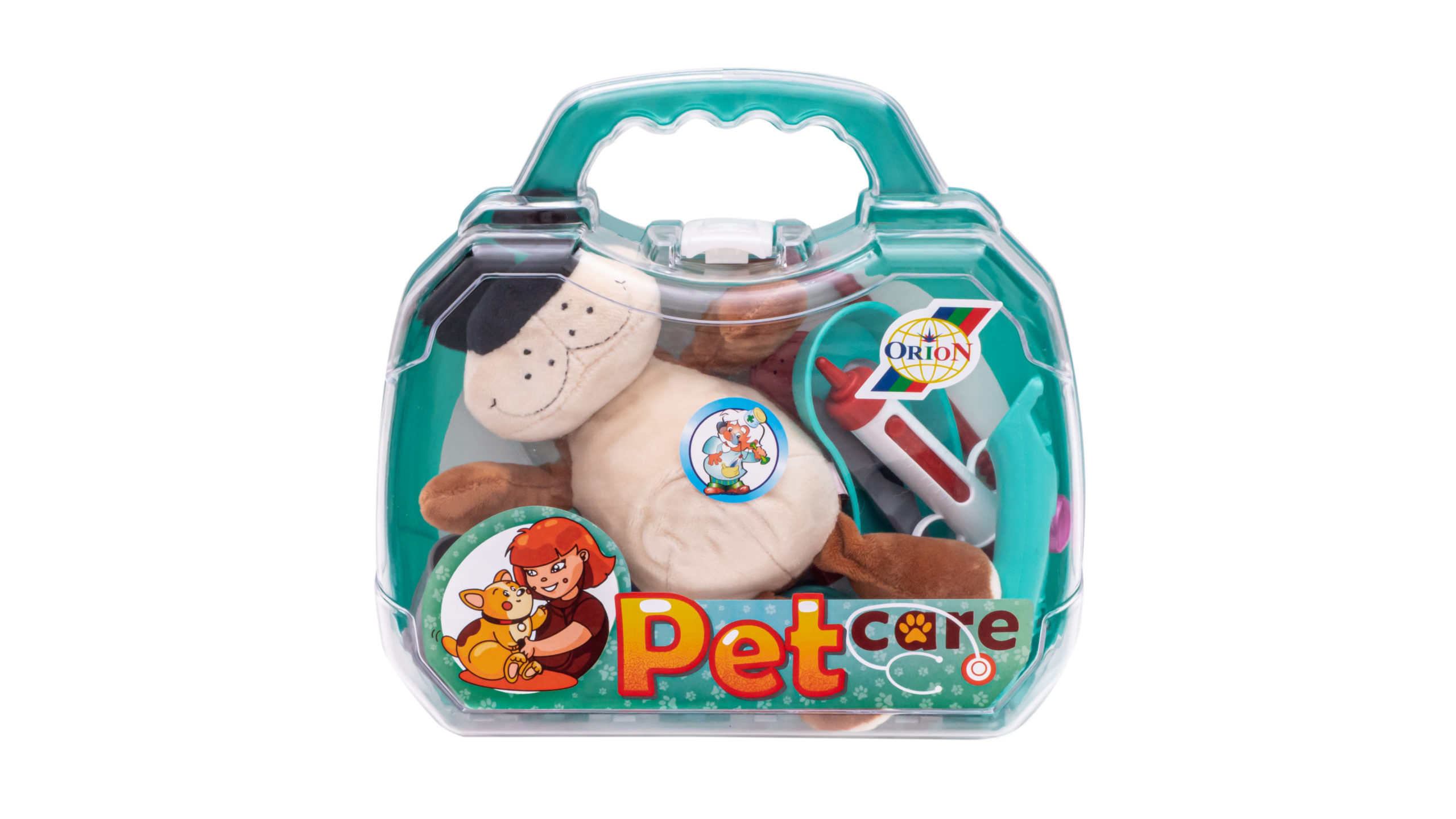 Set "I'm treating a pet" in a case. Orion