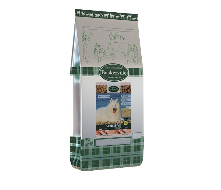 Dry food for adult dogs Baskerville SENSITIVE. (20 kg)