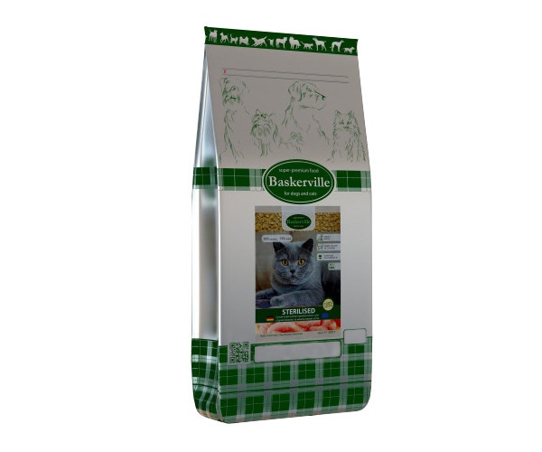 Dry food for cats Baskerville Sterilised (20 кг)