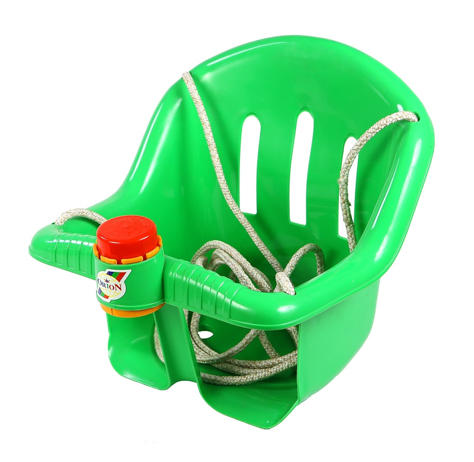 Children's swing with horn Orion 20 kg (green)