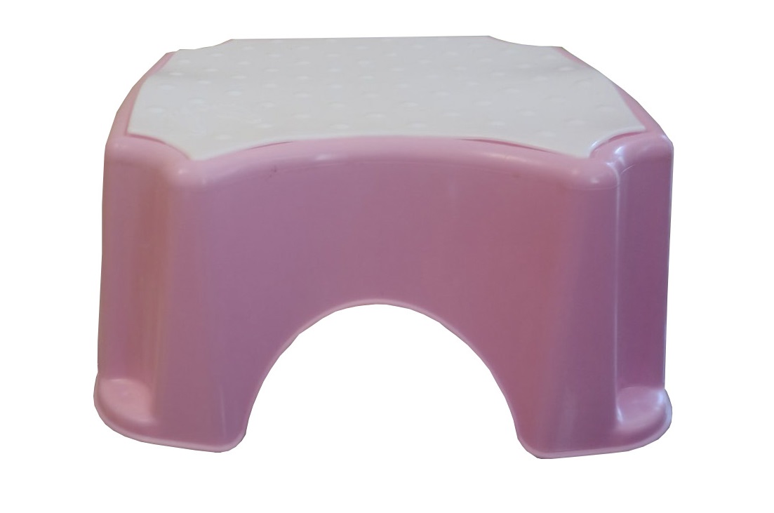 Children's step stand, (pink)