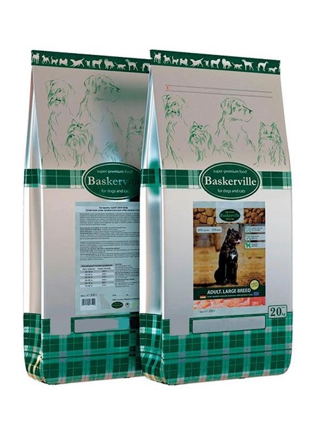 Dry food Baskerville Adult Large Breed for large breed dogs 20 kg