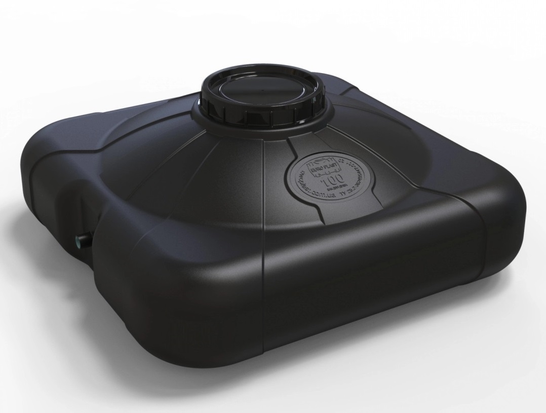 Universal shower container Litolan, 200 l
