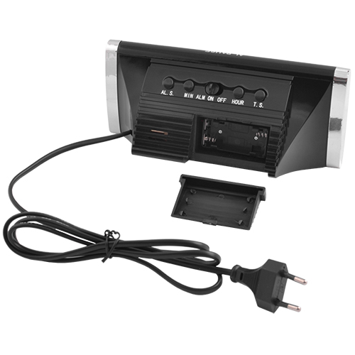 Mains clock VST-730-2 green, 220V Mains clock VST-730-2 green, 220V