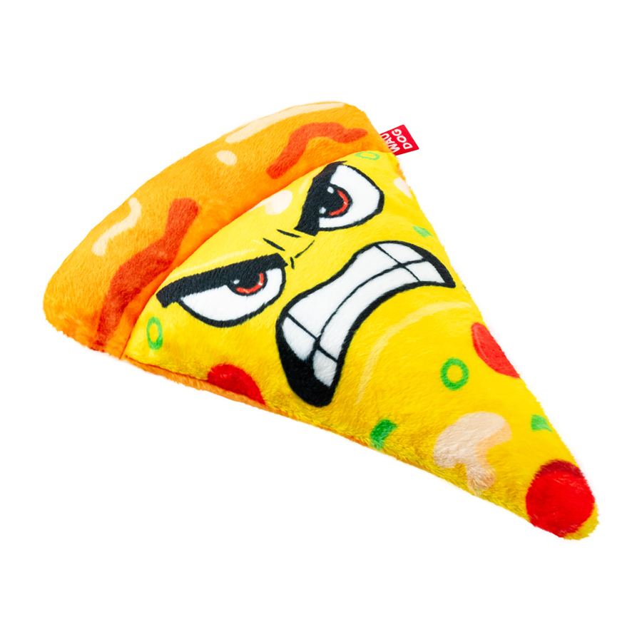 Dog toy WAUDOG Fun Plush Pizza, plush, W 16 cm, L 22.5 cm