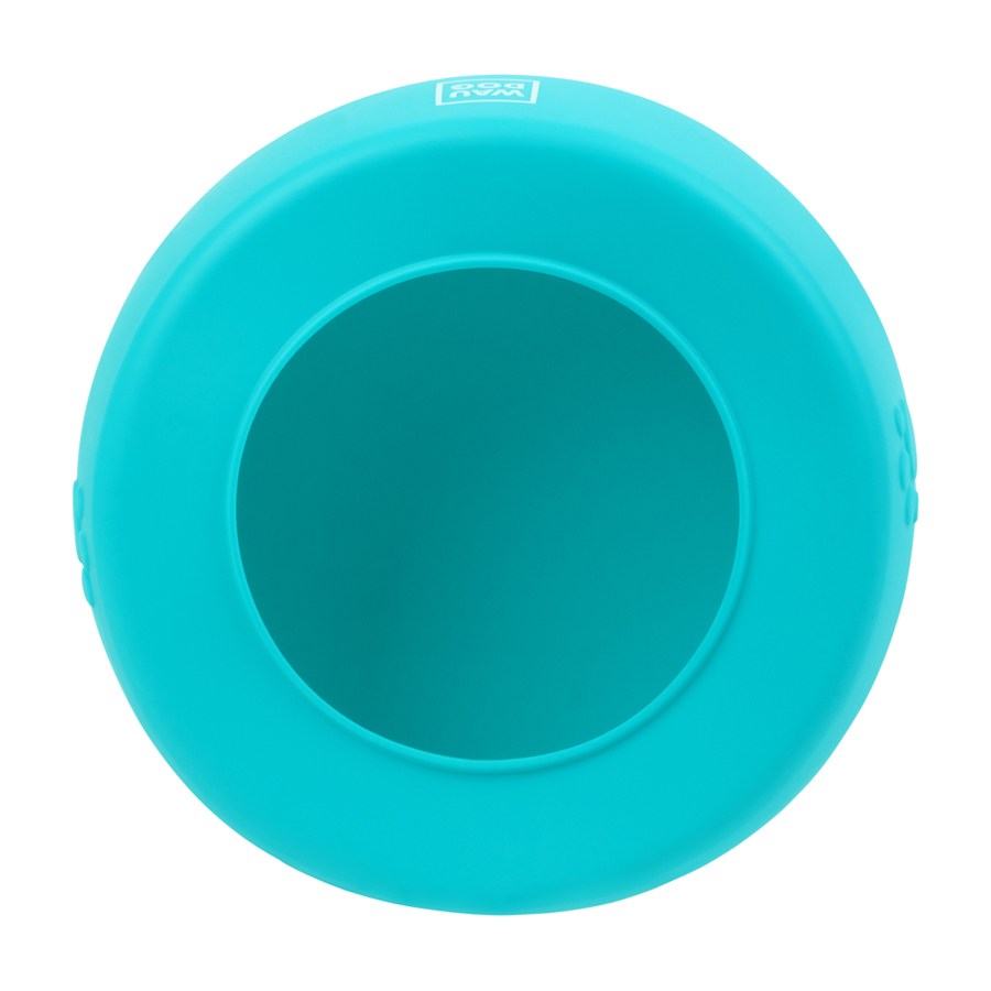 Миска-непроливайка WAUDOG Silicone, 1 л голубой