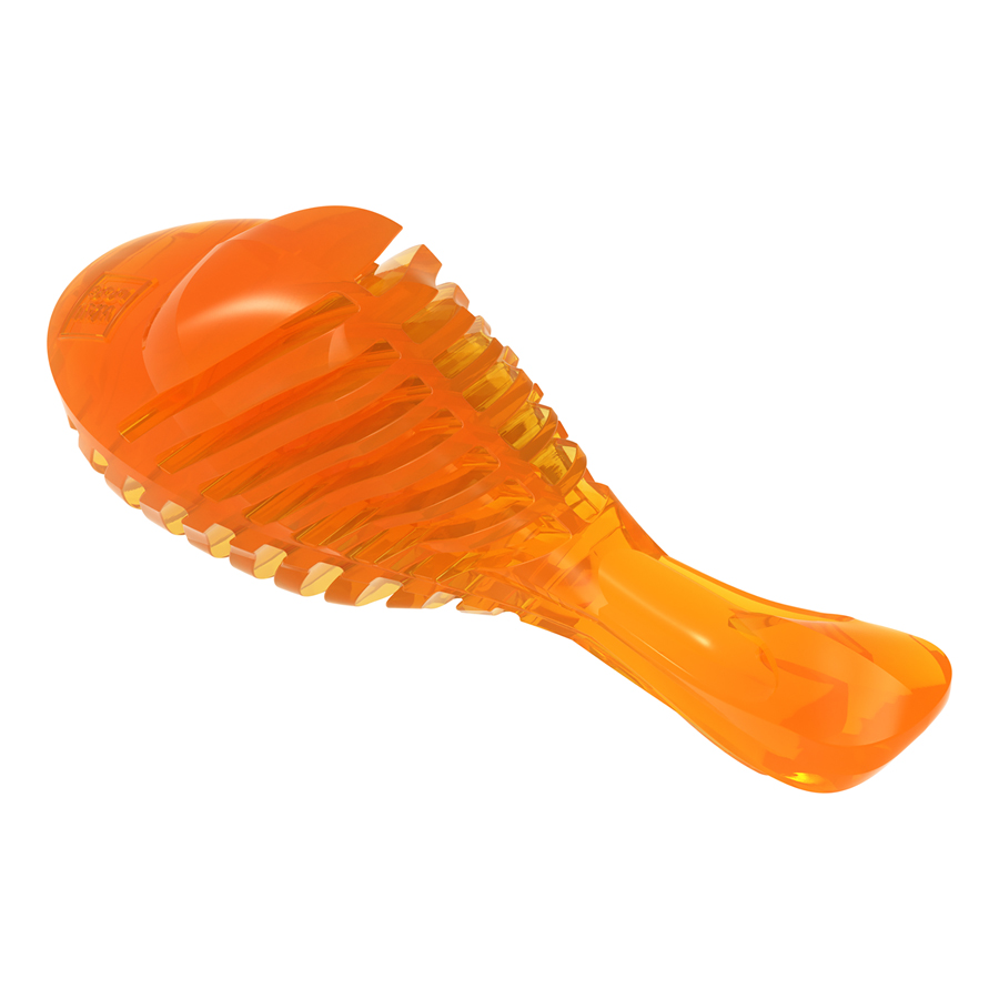 WAUDOG Fun Durable Dog Toy Ham, Thermoplastic Rubber, 190mm, Orange