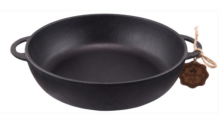 Cast iron frying pan "Nasha Maysternya" Ø24cm with two cast handles ST-T102