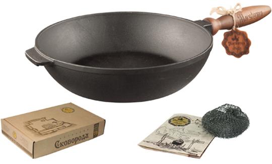Cast-iron frying pan "Nasha Maysternya" Ø28cm with wooden handle ST-T306