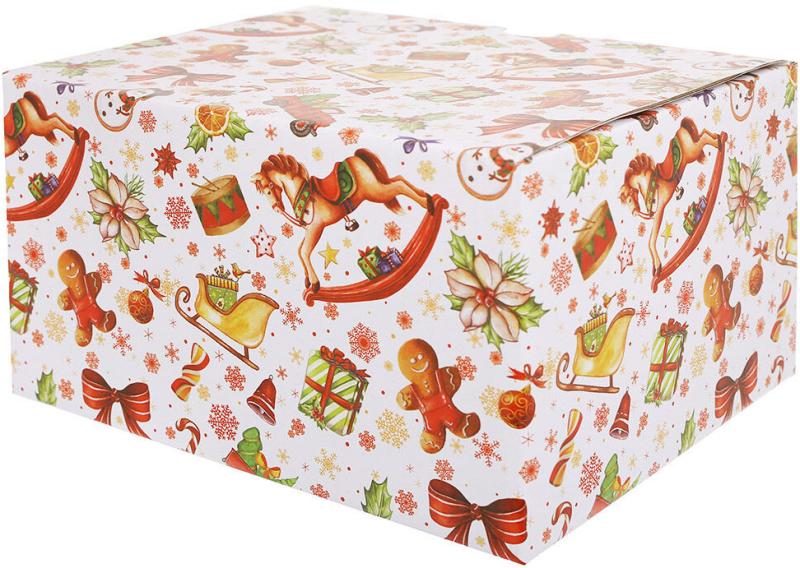Чайный фарфоровый набор "Christmas Ribbon" 2 чашки 250мл с блюдцами BD-498-370
