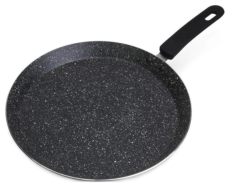 Сковорода блинная Kamille Crepe Pan Marble Ø28см с мраморным покрытием KM-0625MR