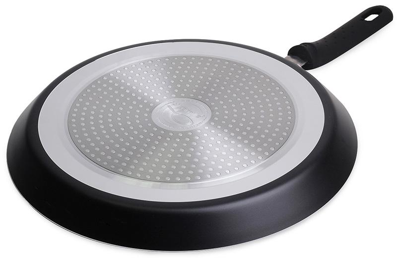 Сковорода блинная Kamille Crepe Pan Marble Ø28см с мраморным покрытием KM-0625MR