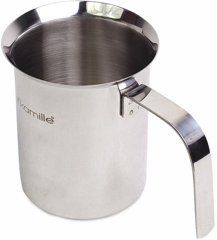 Вспениватель для молока Kamille Frother 400мл, ручной KM-5841