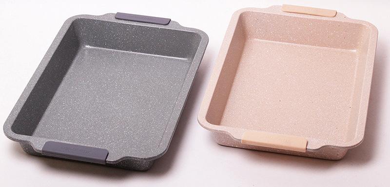 Форма для выпечки Kamille Marble 46х30х6см с силиконовыми ручками KM-6027A
