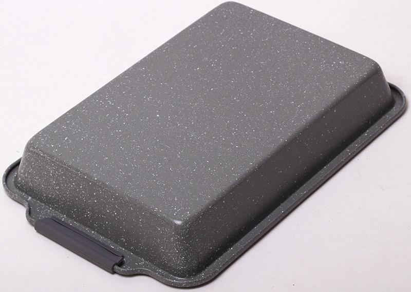 Форма для выпечки Kamille Marble 40.5х27х6см силиконовыми ручками KM-6036A