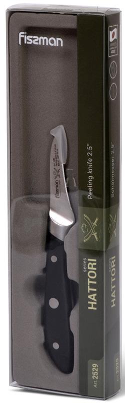 Нож для чистки овощей Fissman Hattori 6см из нержавеющей стали FN-2529