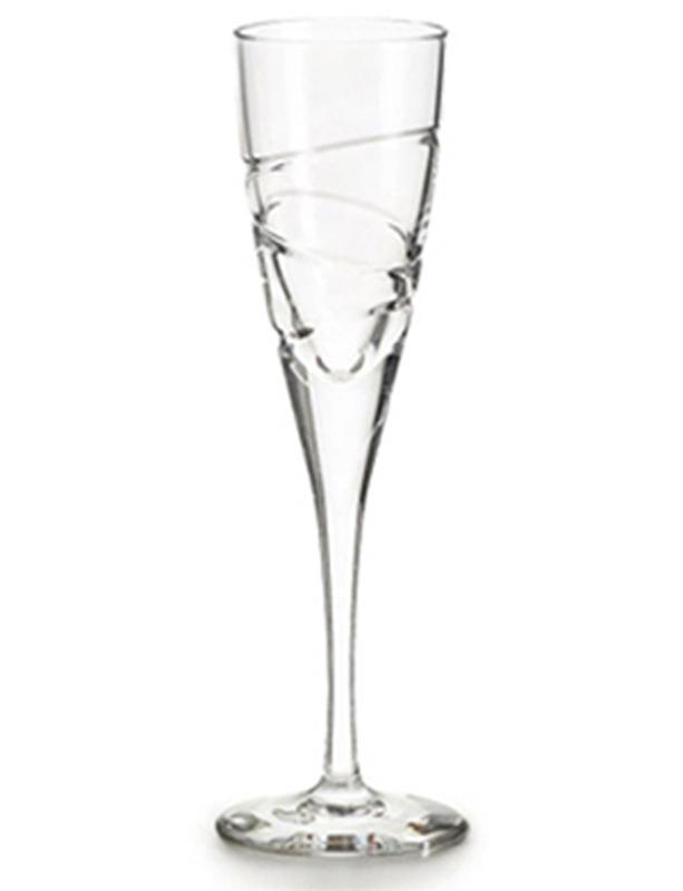 Набор 4 хрустальных рюмки Atlantis Crystal ELICA 45мл 6839ACL05-2874