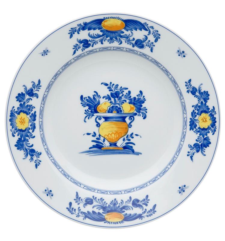 Тарелка фарфоровая Vista Alegre VIANA суповая Ø22.5см PF012041