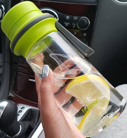Бутылка для воды Fissman Drink 500мл с фильтром, пластик FN-6847