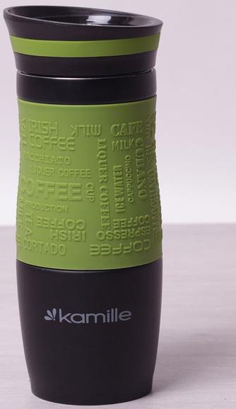 Термокружка Kamille Machiato-II 380мл из нержавеющей стали KM-2069A